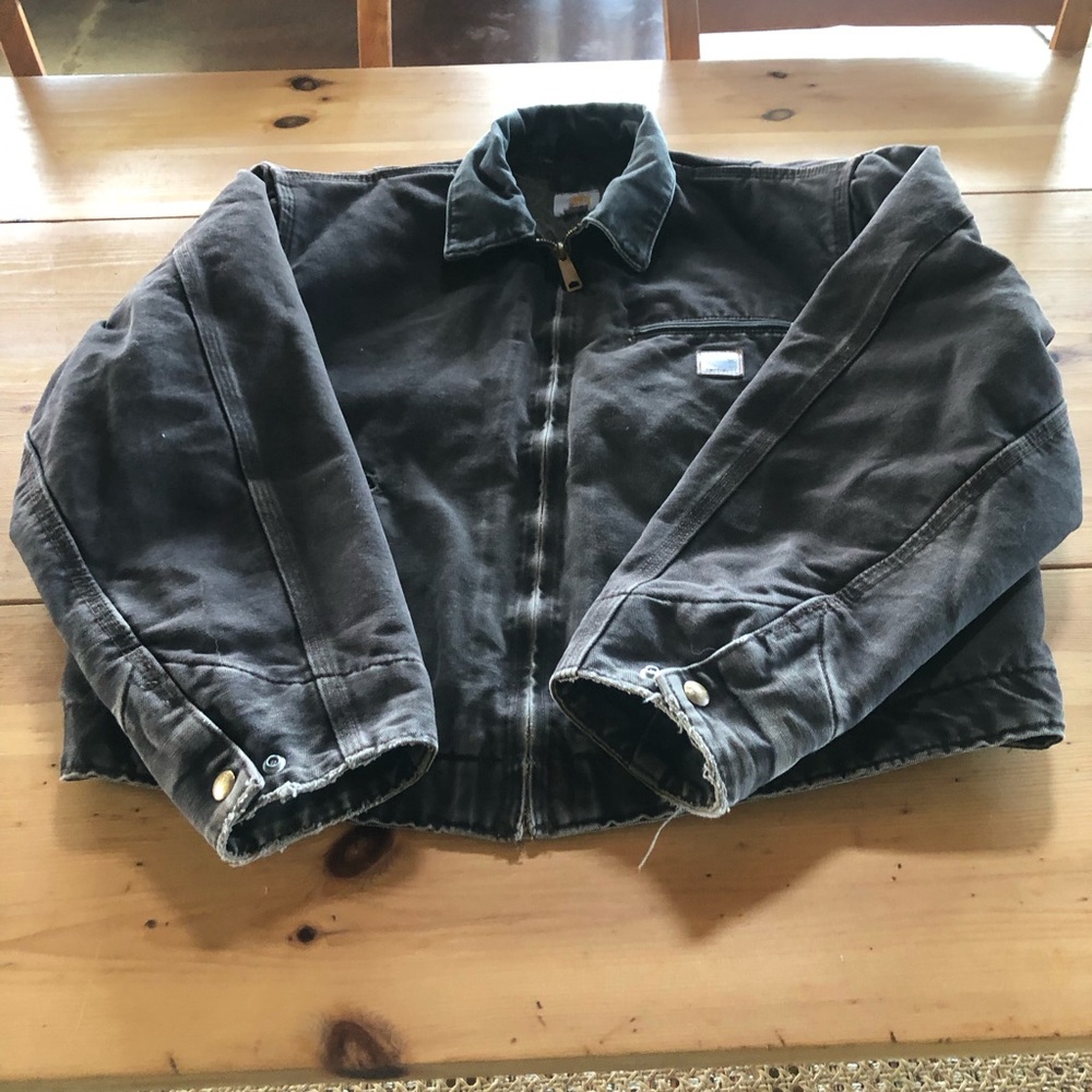 Carhartt Brown Utility Jacket Rugged and Durable